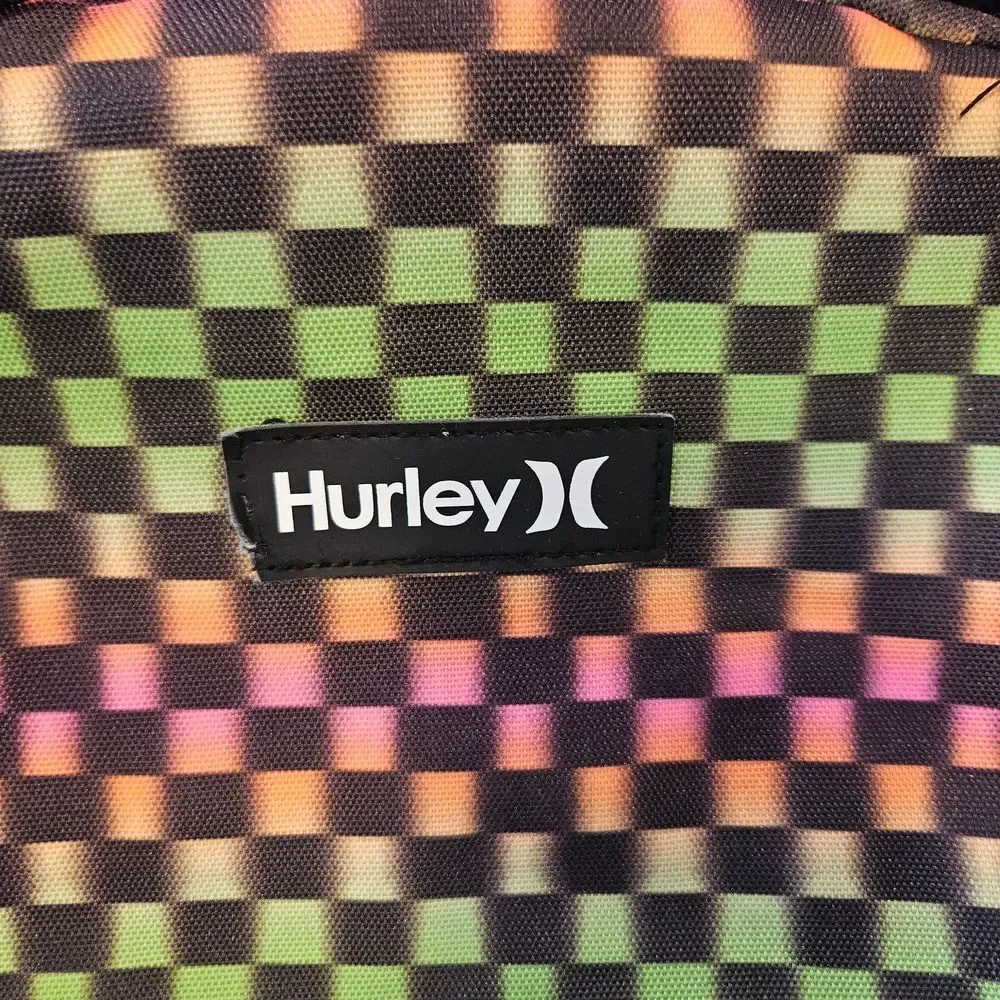 Hurley Neon Checkered Backpack